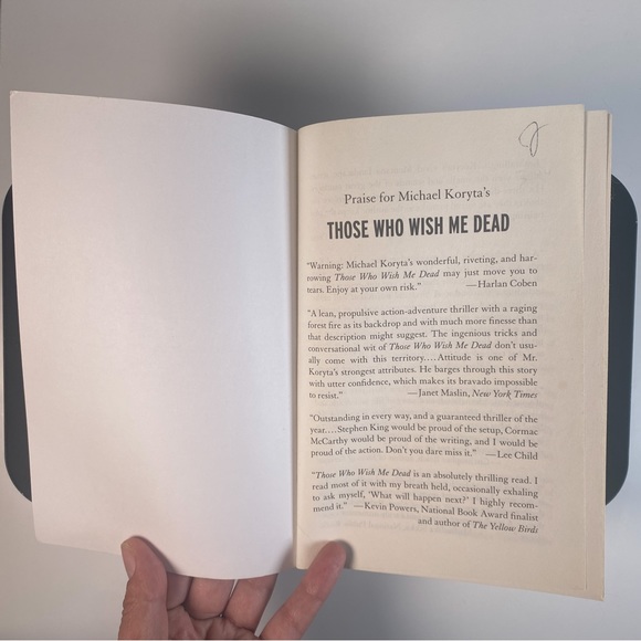2/$25 -  Those who wish me Dead by Michael Koryta - Picture 4 of 12